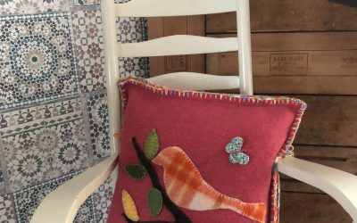 Dit kussen begon ooit in oma’s kast…