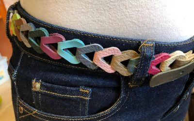 Een riem mag best opvallen!